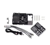 GXSAI Support tphone antivibration Support Navigation Téléphone Portable Chargement USB pour 1200GS 2013-2017 pour R1250GS 2019 pour F750GS pour F850GS pour F700GS pour F800GS