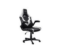 Trust Siège de jeu universel GXT 703W RIYE Chaise gaming Noir et Blanc