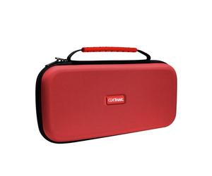 GXTrust 1251 Pochette pour Nintendo Switch 2, Étui Switch avec Conception Antichoc, Poignée, Espace pour 4 Joy-Cons, Housse avec Pochette pour Dragonnes et 12 Jeux