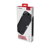 GXTrust 1253 Étui Nintendo Switch 2, Coque en Silicone, Protection Switch 2 avec Motif Texturé Résistant aux Rayures, Housse Antichoc, Revêtement Anti-Poussière, Noir