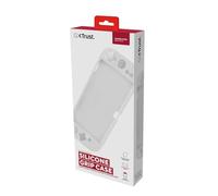 GXTrust 1253W Étui Nintendo Switch 2, Coque en Silicone, Protection Switch 2 avec Motif Texturé Résistant aux Rayures, Housse Antichoc, Revêtement Anti-Poussière, Blanc