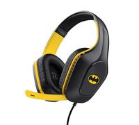 GXTrust 415BM Zirox Casque Gaming Léger avec Licence Batman, Transducteurs 50 mm, Audio Jack 3.5 mm, Câble de 1,2 m, Casque Gamer Filaire Over-Ear avec Micro, PC, PS, Switch, Noir