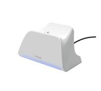 Trust Chargeur manette GXT 255W PS5 – Station de charge DualSense, charge rapide, LED, blanc