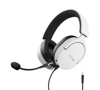 GXTrust Casque gaming GXT 489W Fayzo – Over-ear filaire, micro antibruit, jack 3,5 mm, blanc