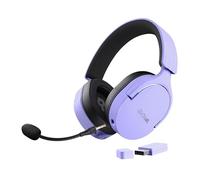 GXTrust Fayzo Casque Gaming sans Fil Bluetooth + 2.4 GHz, Pourpre