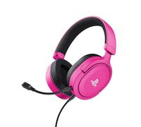 Trust Gaming Casque GXT 498P Forta – Licence PS5, pilotes 50 mm, arceau réglable, rose