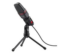 Trust GXT 212 Noir, Rouge Microphone de PC