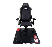 GXTrust 715 Tapis de Chaise pour les Chaises de Jeu ou de Bureau Japon Noir, Matériau Résistant, 99 × 120 cm, Protège les Sols, Planchers, Parquets, pour Gaming et le Travail, Japan Tokyo Anime Manga