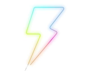 GXTrust Trust Gaming GXT 904 Vybz Ruban LED 5m Deco Gamer, Bande LED Murale Flexible, 44 Modes d'éclairage, Synchronisation Musicale, Télécommande App, Neon RGB Personnalisable pour Setup Gaming