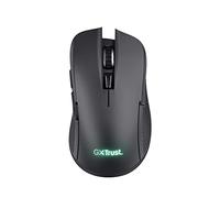 GXTrust Ybar Souris sans Fil Gaming Rechargeable, 200-7200 DPI, Noir | Faible Latence 2.4GHz, 69% de Plastiques Recyclés, Souris Gamer RGB pour PC, Ordinateur, Windows