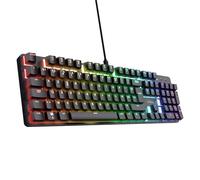 GXTrust Zora Clavier Mécanique Française AZERTY avec Éclairage RGB, Noir
