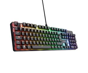 GXTrust Zora Clavier Mécanique Française AZERTY avec Éclairage RGB, Noir
