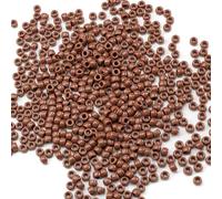 Gxueshan Lot de 1000 perles acryliques marron 6 x 9 mm
