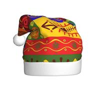 GXUNGT Chapeaux de Noël amusants pour adultes avec motifs nationaux africains