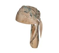 GXUNGT Foulard de cyclisme pour homme avec imprimé carte du monde ancienne, convient pour le cyclisme, la moto et d'autres sports Noir
