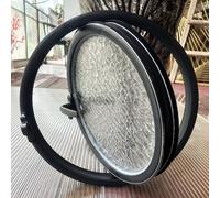 GXXINGIN Fenêtre Ronde pivotante à 360°, hublot pour maisonnette, Double vitrage trempé.