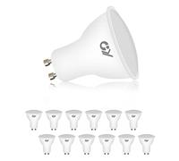 GY Ampoule LED GU10 6W (équivalent 60W), 450LM 6500K Blanc Froid, 120° Larges Faisceaux, Dépolie, Ampoule GU10 Led Non-Dimmable, Paquet de 12