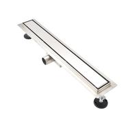 GY Bath Caniveau Douche 2 en 1 de 70cm, Acier Inoxydable Chromé, Drain Douche Italienne avec Siphon et Filtre