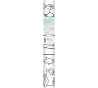 [GY078C] Avenue Mandarine rouleau de papier Affiche Graffy Roll pré-imprimée ...