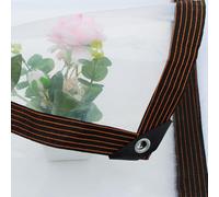 GY8PKVWKWQ Bâche en Poly Transparente imperméable à la Pluie de Jardin, bâches Transparentes et imperméables for l'extérieur, très résistantes, for auvent de Jardin(10x20 ft(3x6m))