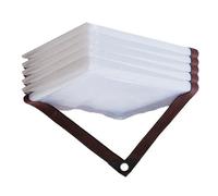 GY8PKVWKWQ Couverture de poulailler/auvent de Toit de chenil for Chien, for enclos de Patio, Camping, Couverture de Tente extérieure, bâche Transparente imperméable(16x23 ft(5x7m))