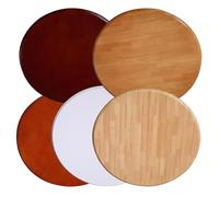 GY8PKVWKWQ Plateau tournant de Table Rond Standard, for Bureau Bricolage, Plateau, en Panneaux Particules Entiers, Lazy Susan(Deep Red,80cm(30in))