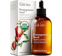 Gya Labs Huile de graines de grenade bio pour la peau - Huile de grenade 100% naturelle pressée à froid pour la croissance, la guérison et la restauration des cheveux (100 ml)