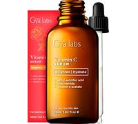 Gya Labs Sérum à la vitamine C pour peaux ternes et matures (30ml) - Formulé avec vitamine C hydratante, acide ascorbique & niacinamide - Améliore clarté peau et uniformise le teint de la peau mature