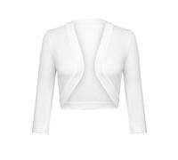Gyabnw Boléro Chic et Élégant Femme - Haut Court Manches 3/4 Veste Festive Traditionnel Cardigan Top pour Mariage Robe Tenues