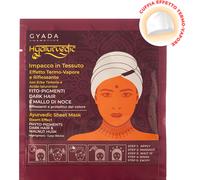 Gyada Cosmetics Masque Capillaire Éclat Couleur en Tissu "Hyalurvedic" - Dark Hair - 60 ml