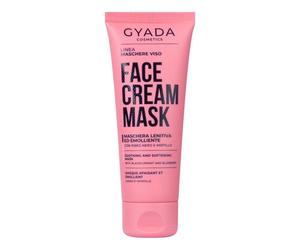 GYADA COSMETICS, Masque visage apaisant et émollient, pour les peaux sèches, délicates et sensibles, Formule hydratante, à l’huile de cassis, de myrtille et de framboise, 75 ml