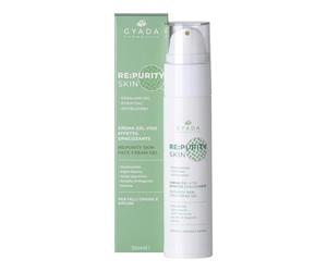 GYADA COSMETICS, Re :Purityskin Gel Crème Visage Effet Matifiant, Fluide Hydratant Léger, Pour Peaux Grasses, Impures, Mixtes, Acnéiques, Base de Maquillage, 50 ml