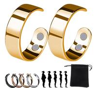 Gyagalre Sömni Bague Sömni pour femme - Bague de thérapie magnétique réglable en 2025 - Aide au sommeil - Réduction de la fatigue - Pour homme et femme, Acier inoxydable, Aucune pierre précieuse