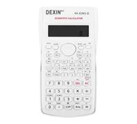 GYCAQAC Calculatrice Scientifique Portable, avec 240 Fonctions Affichage à Deux Lignes, Calculatrice College Fonctions avec Couvercle de Protection, pour Collge Lycee Universit Bureau Scolaire