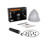 GYCAQAC Jeu d’Échecs Magnétique avec 20 Billes Aimantées, Jeu d'échecs magnétique portable avec aimant pour les voyages et le camping, pour Enfants et Adultes, Cadeau de Fête, Réunions et Parties