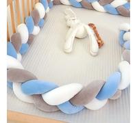 GYCF Tressage Protection De Literie, Doux Traversin Pur Coton Utilisables dans La Chambre À Coucher Décoratif, Utilisée pour Éviter De Tomber sur Le Lit Et Protéger,A08,5 m