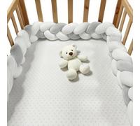 GYCS Protection De Literie, d'allaitement Décoratif Protection Bord, Décoration De Chambre À Coucher, Utilisée pour Éviter De Tomber sur Le Lit Et Protéger, Certificat Oeko-Tex,A16,450cm