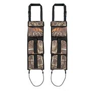 GYDEHUTJ 1 Paire de Camion Avant siège de Stockage Gun Sling Chasse Voiture Cintre Carabine Porte-Fusil étui Sac à bandoulière avec Poches dissimulé Seat Rack Gun Multicol