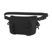 GYDEHUTJ Grande pochette multi-usage, sac banane tactique universel avec crochet et boucle EDC Admin Wait Bag, Noir, 10x6.5x3.5"