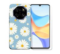 GYDQQKJ Coque avec Verre Trempé écran Glass pour Blackview Shark 6, Housse Etui Flexible Protection Souple Silicone Gel Noir TPU Case Cover pour Blackview Shark 6 (6.88") - BST20