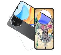 GYDQQKJ Coque + avec Verre Trempé écran Glass pour Blackview Shark 6, Housse Etui Flexible Protection Souple Silicone Gel Noir TPU Case Cover pour Blackview Shark 6 (6.88") - LH14