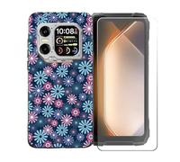 GYDQQKJ Coque avec Verre Trempé écran Glass pour Blackview Xplore 1, Housse Etui Flexible Protection Souple Silicone Gel TPU Case Cover pour Blackview Xplore 1 (6.78") - BST19