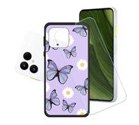 GYDQQKJ Coque + avec Verre Trempé écran Glass pour Fairphone 6, Housse Etui Flexible Protection Souple Silicone Gel Noir TPU Case Cover pour Fairphone 6 (6.31") - LH88