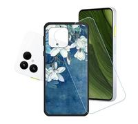 GYDQQKJ Coque + avec Verre Trempé écran Glass pour Fairphone 6, Housse Etui Flexible Protection Souple Silicone Gel Noir TPU Case Cover pour Fairphone 6 (6.31") - LH22