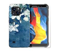 GYDQQKJ Coque avec Verre Trempé écran Glass pour Oukitel WP32 Pro, Housse Etui Flexible Protection Souple Silicone Gel Noir TPU Case Cover pour Oukitel WP32 Pro (6.0") - LLM40