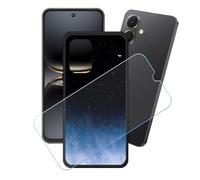 GYDQQKJ Coque + avec Verre Trempé écran Glass pour Tecno Spark Go 2, Housse Etui Flexible Protection Souple Silicone Gel Noir TPU Case Cover pour Tecno Spark Go 2 (6.67") - LH46