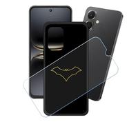 GYDQQKJ Coque + avec Verre Trempé écran Glass pour Tecno Spark Go 2, Housse Etui Flexible Protection Souple Silicone Gel Noir TPU Case Cover pour Tecno Spark Go 2 (6.67") - LH30