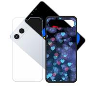 GYDQQKJ Coque + avec Verre Trempé écran Glass pour Tecno Spark GO 5G, Housse Etui Flexible Protection Souple Silicone Gel Noir TPU Case Cover pour Tecno Spark GO 5G (6.74") - LH50