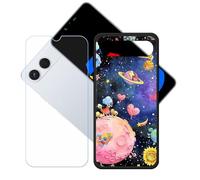 GYDQQKJ Coque + avec Verre Trempé écran Glass pour Tecno Spark GO 5G, Housse Etui Flexible Protection Souple Silicone Gel Noir TPU Case Cover pour Tecno Spark GO 5G (6.74") - LH20