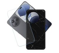 GYDQQKJ Coque + avec Verre Trempé écran Glass pour Xiaomi Civi 5 Pro, Housse Etui Flexible Protection Souple Silicone Gel Noir TPU Case Cover pour Xiaomi Civi 5 Pro (6.55") - LH32